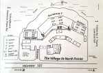 The Village at North Pointe Complex: Map Drawn by HOA, Fun Whales